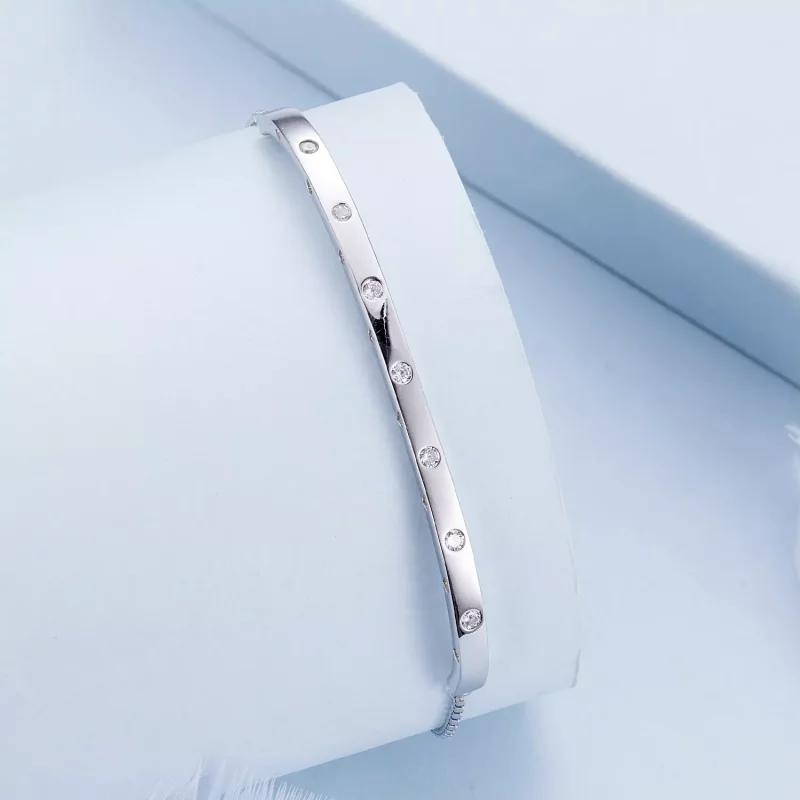 (afbeelding voor) Pandora Stijl Armband Bangle - BSB145 - Bekijken 2