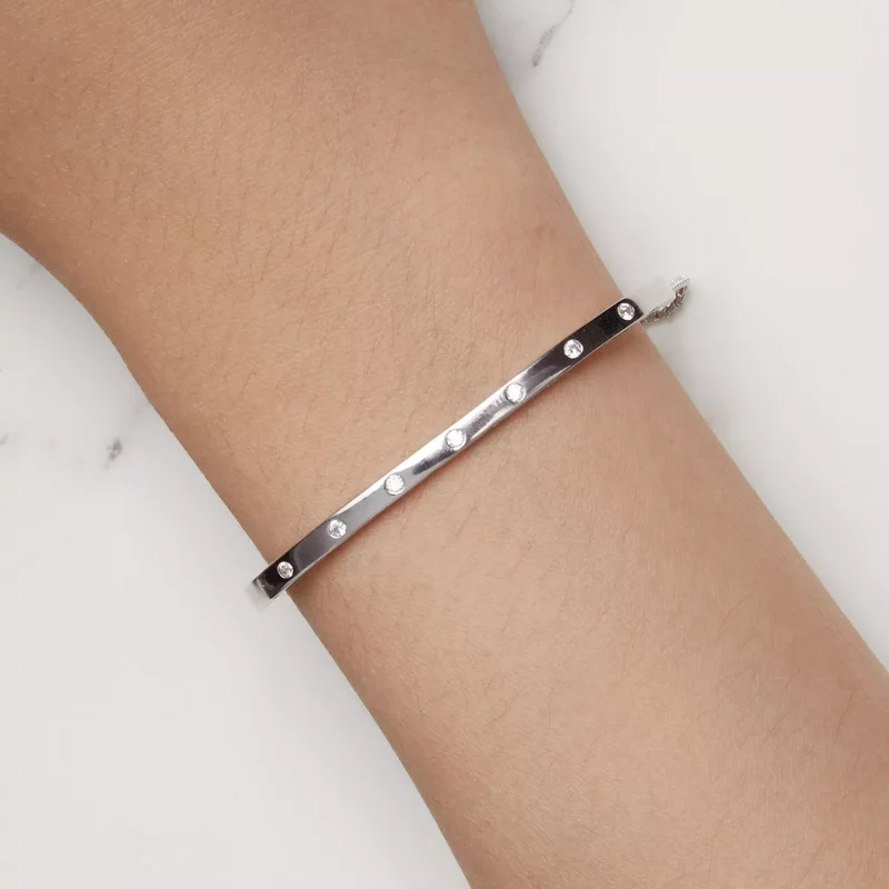 (afbeelding voor) Pandora Stijl Armband Bangle - BSB145 - Bekijken 7