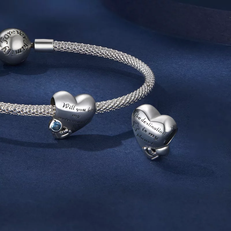 (afbeelding voor) Pandora Stijl Astronaut Bedel - BSC790 - Bekijken 4