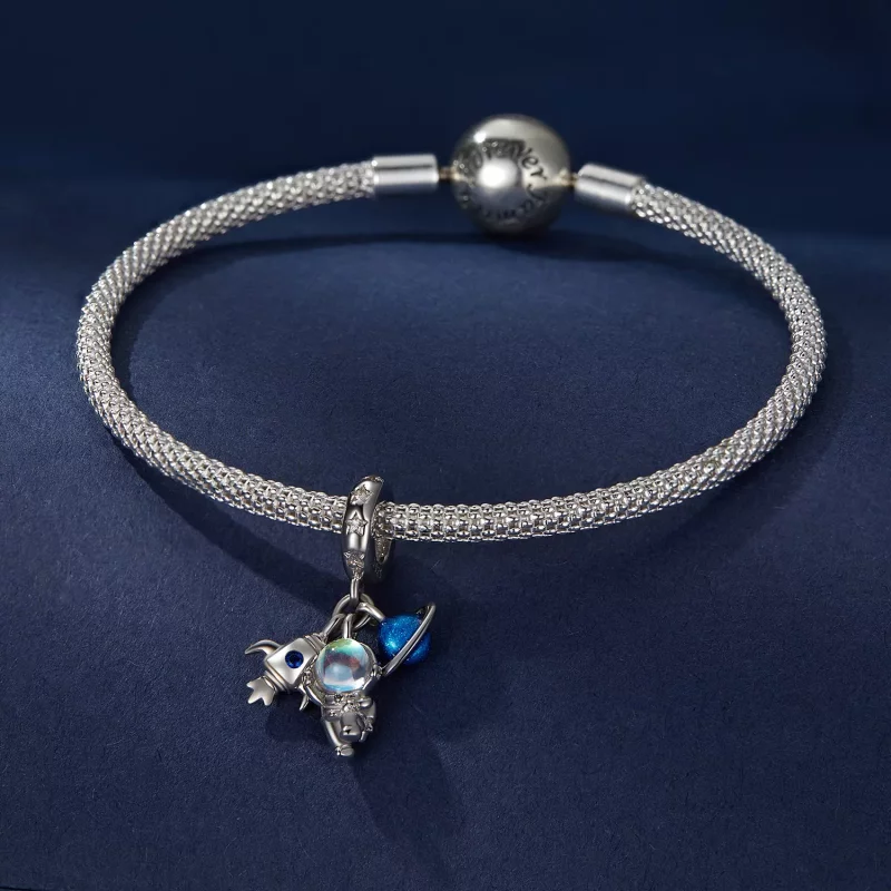 (afbeelding voor) Pandora Stijl Astronaut Bedel - BSC791 - Bekijken 2