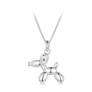 (afbeelding voor) Pandora-stijl Ballonhond Halsketting - SCN506