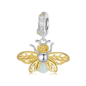 Pandora Stijl Bee Glow-In-The-Dark Hanger - SCC2616 (afbeelding voor) Pandora Stijl Bee Glow-In-The-Dark Hanger - SCC2616