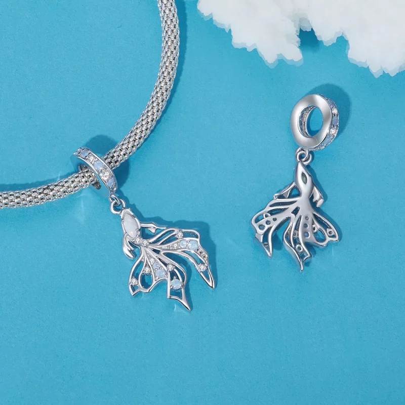 (afbeelding voor) Pandora-stijl Betta Vis Hanger - BSC917 - Bekijken 4