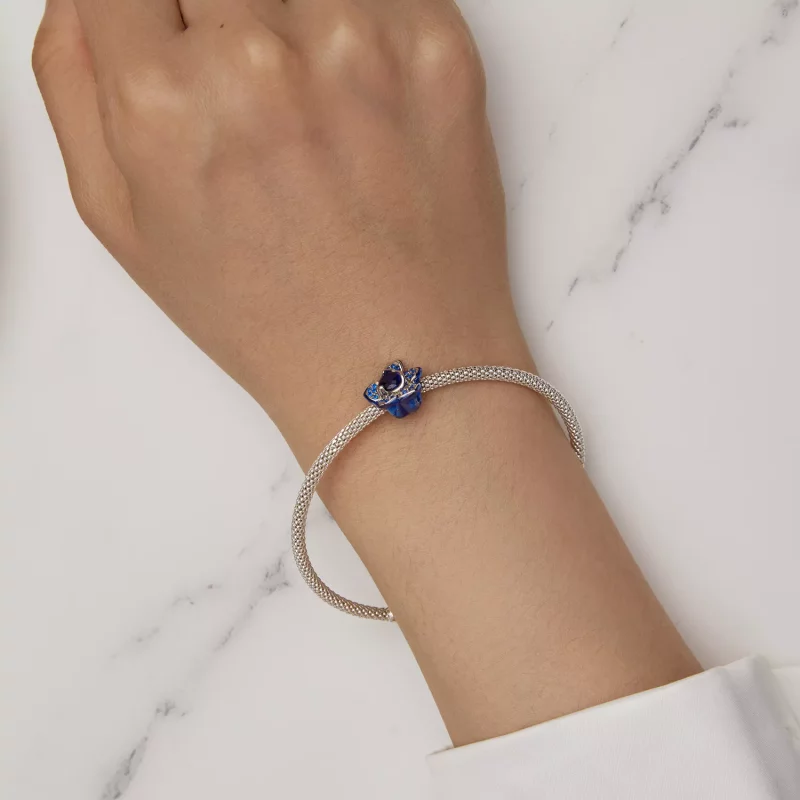 (afbeelding voor) Pandora Stijl Blauwe Enchantress Bedel - BSC879 - Bekijken 6