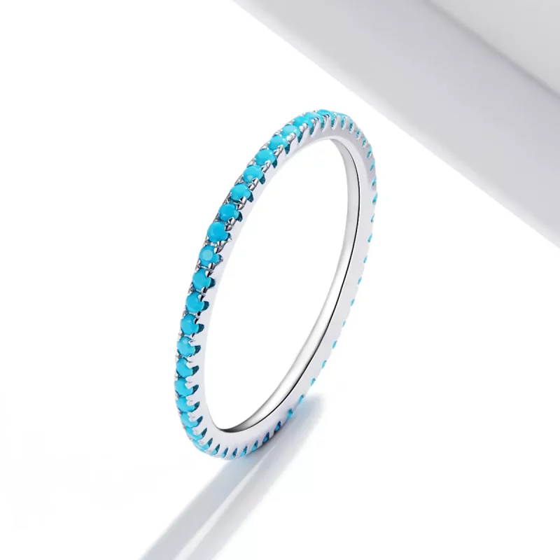 (afbeelding voor) Pandora Stijl Blauwe Mode Elf Ring - SCR066-BU - Bekijken 2