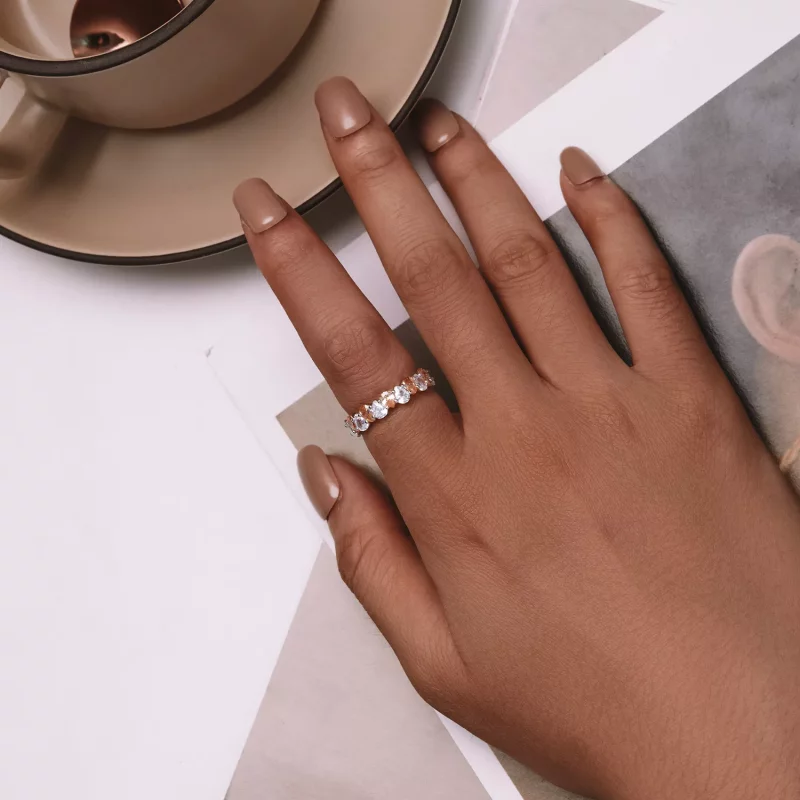 (afbeelding voor) Pandora Stijl Briljante Ring - BSR477 - Bekijken 4