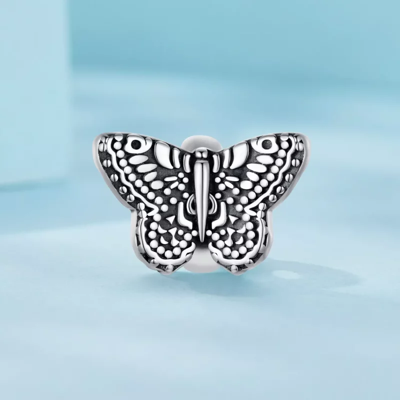 (afbeelding voor) Pandora-stijl Butterfly Silicone Charm - SCC2551 - Bekijken 2