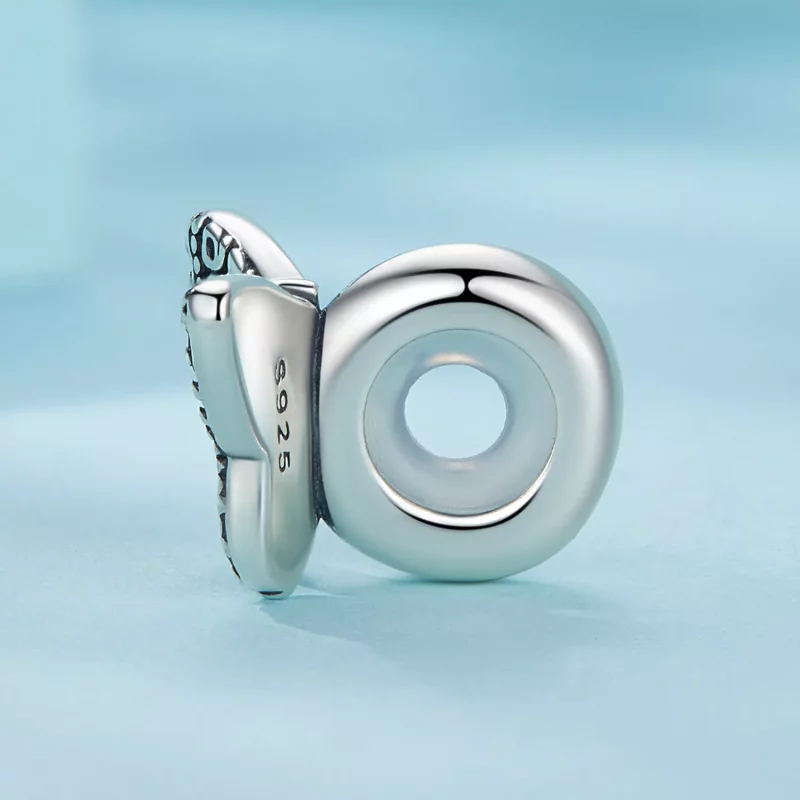 (afbeelding voor) Pandora-stijl Butterfly Silicone Charm - SCC2551 - Bekijken 3