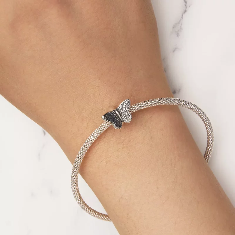 (afbeelding voor) Pandora-stijl Butterfly Silicone Charm - SCC2551 - Bekijken 6