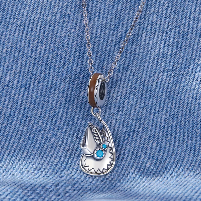 (afbeelding voor) Pandora Stijl Cowboy Hoed Bedel - SCC2565 - Bekijken 2
