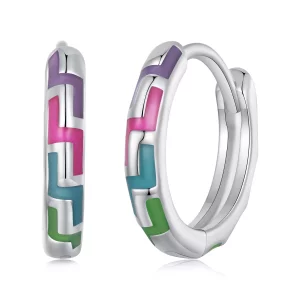 Pandora Stijl Cyber Luminous Oorringen - SCE1645 (afbeelding voor) Pandora Stijl Cyber Luminous Oorringen - SCE1645