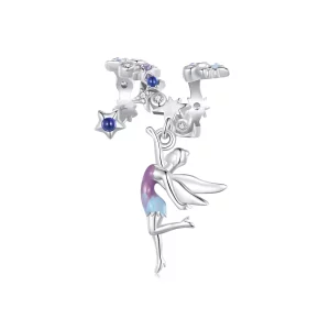 Pandora Stijl Dag en Nacht Elf Bedel - SCC2552 (afbeelding voor) Pandora Stijl Dag en Nacht Elf Bedel - SCC2552