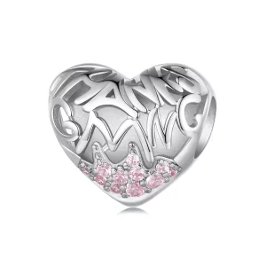 (afbeelding voor) Pandora Stijl Dankbaarheids Hart Bedel - BSC923