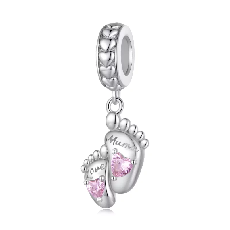 (afbeelding voor) Pandora Stijl De Voetstappen van Liefde Hanger - BSC825 - Bekijken 6