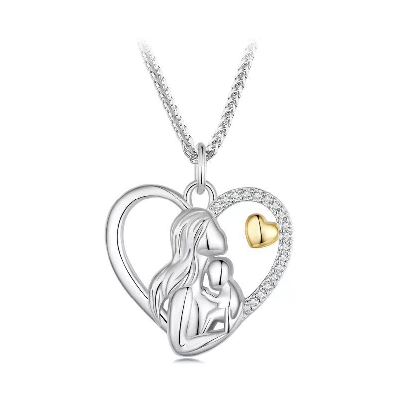 (afbeelding voor) Pandora-stijl Diepe Liefde Tussen Moeder en Zoon Ketting - SCN498 - Bekijken 9