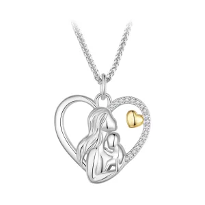 (afbeelding voor) Pandora-stijl Diepe Liefde Tussen Moeder en Zoon Ketting - SCN498
