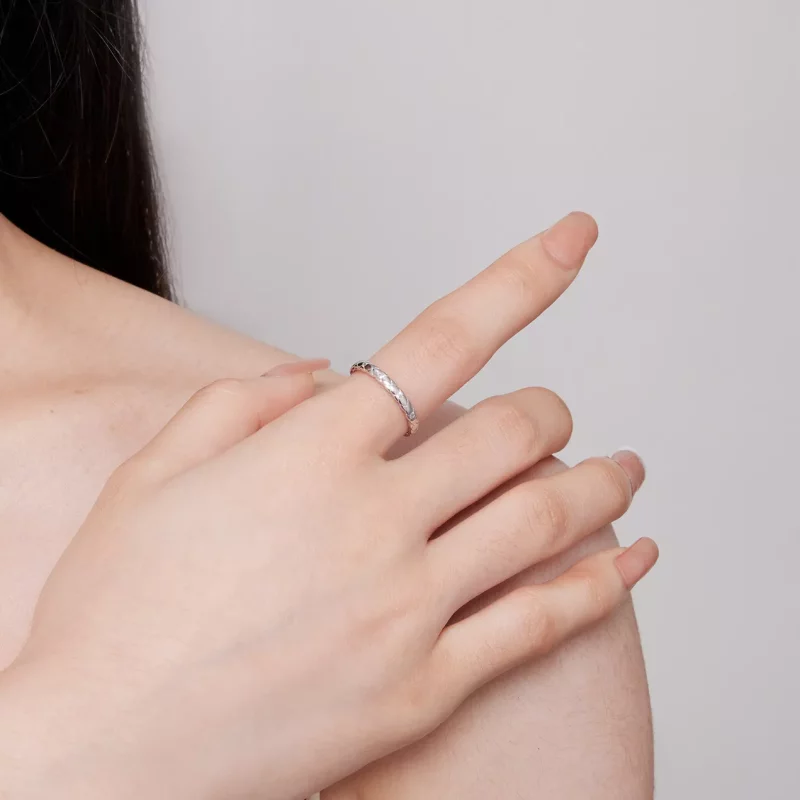 (afbeelding voor) Pandora Stijl Eenvoudige Enkele Ring - BSR425 - Bekijken 5