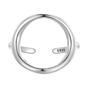 (afbeelding voor) Pandora Stijl Eenvoudige Samsara Open Ring - SCR919