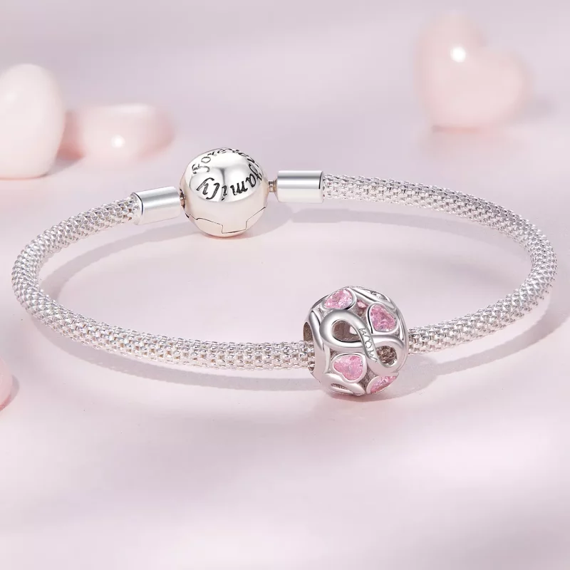 (afbeelding voor) Pandora Stijl Eeuwige Moederliefde Bedel - BSC828 - Bekijken 5