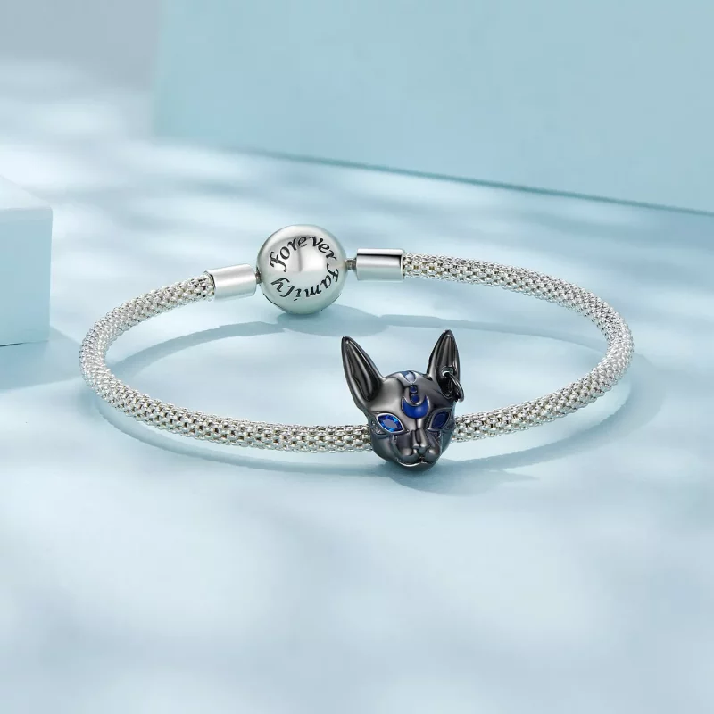 (afbeelding voor) Pandora stijl Egyptische Katten God bedel - SCC2592 - Bekijken 5