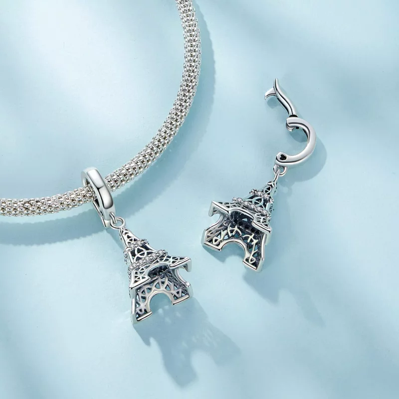 (afbeelding voor) Pandora-stijl Eiffeltoren hanger - SCC2570 - Bekijken 5