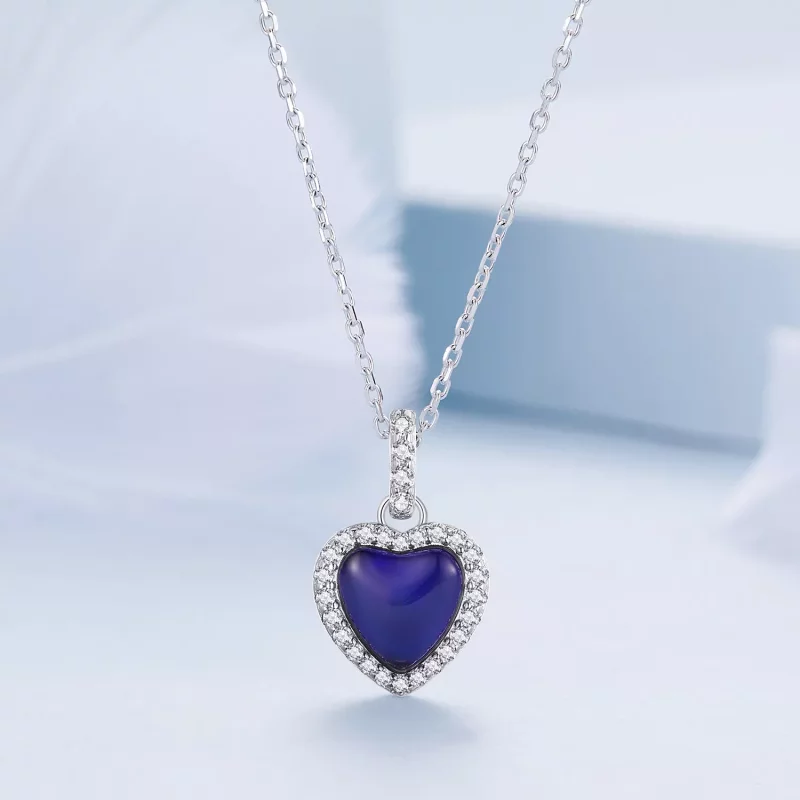 (afbeelding voor) Pandora-stijl Emotionele Hart Halsketting - BSN344 - Bekijken 3