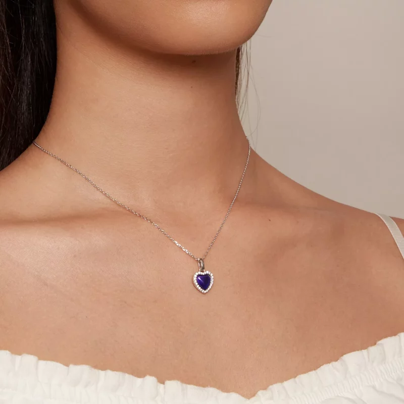 (afbeelding voor) Pandora-stijl Emotionele Hart Halsketting - BSN344 - Bekijken 6
