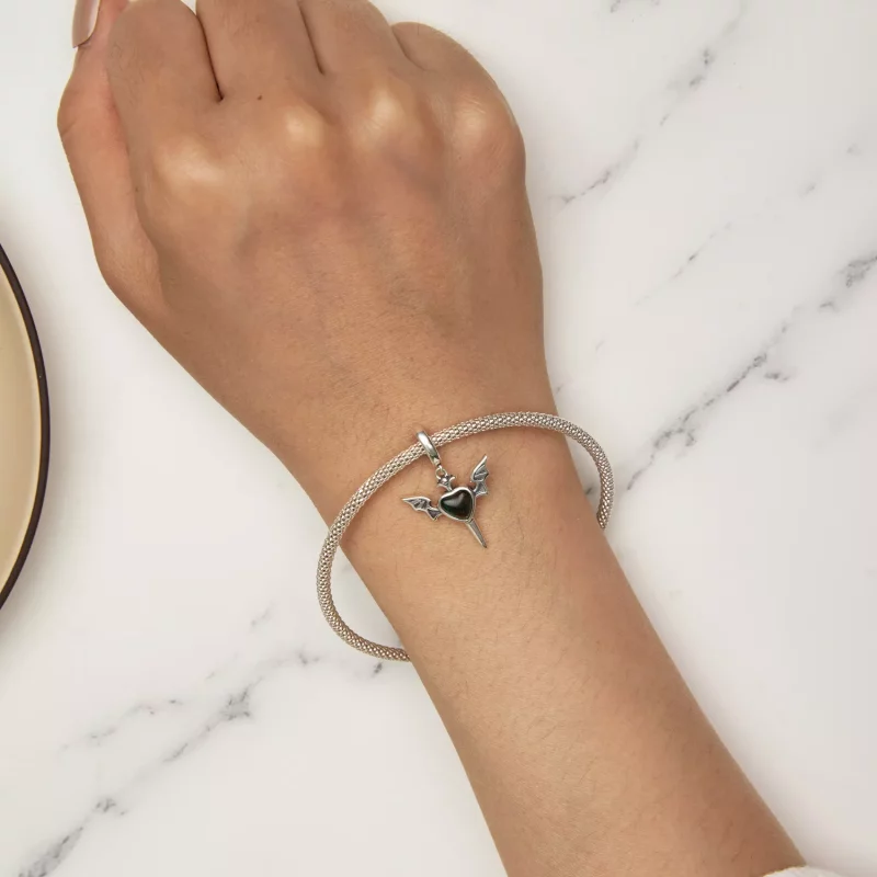 (afbeelding voor) Pandora Stijl Engelen Vleugels Hanger - SCC2559 - Bekijken 7
