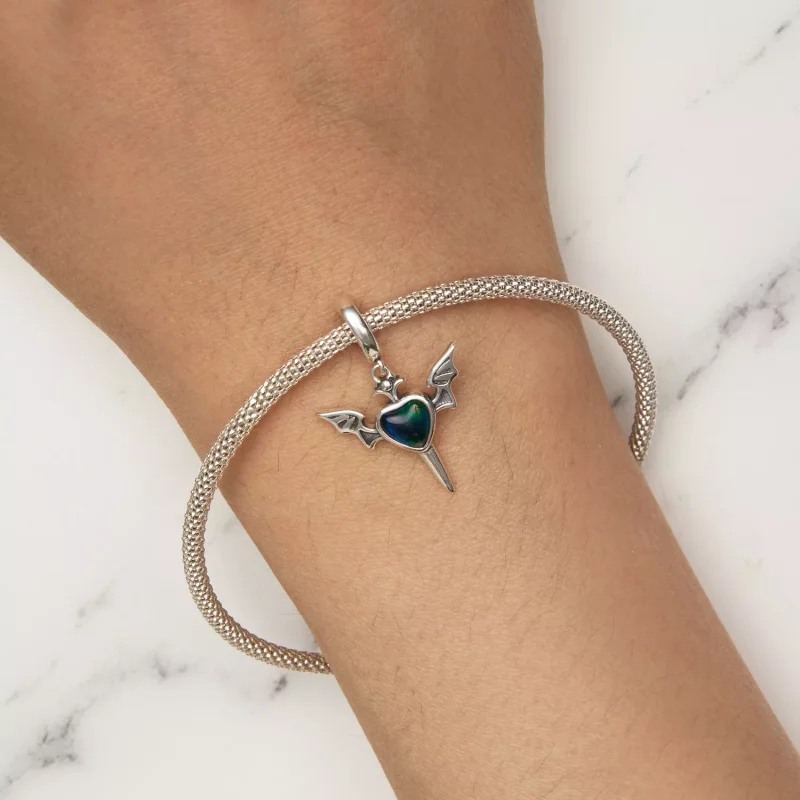 (afbeelding voor) Pandora Stijl Engelen Vleugels Hanger - SCC2559 - Bekijken 8