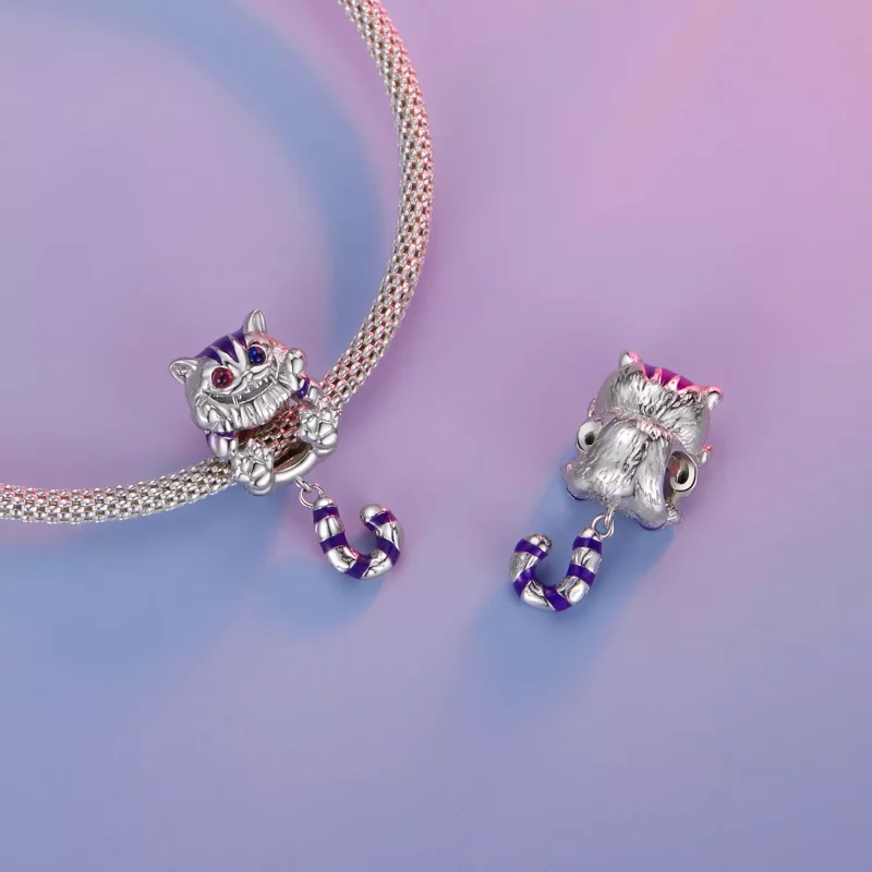 (afbeelding voor) Pandora Stijl Fantasie Kattenbedel - SCC2529 - Bekijken 4