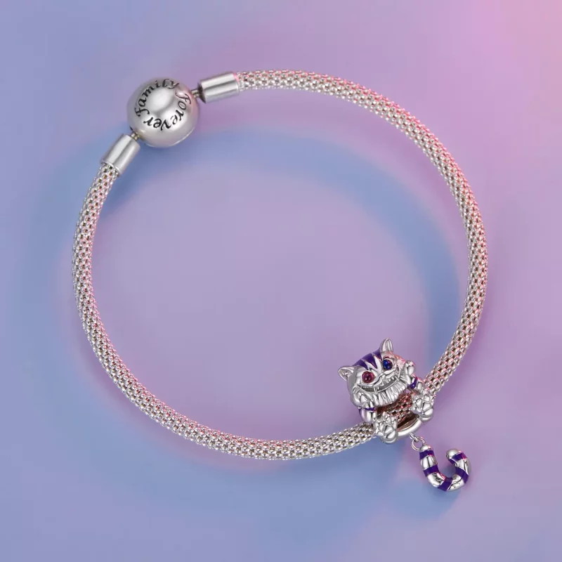 (afbeelding voor) Pandora Stijl Fantasie Kattenbedel - SCC2529 - Bekijken 5