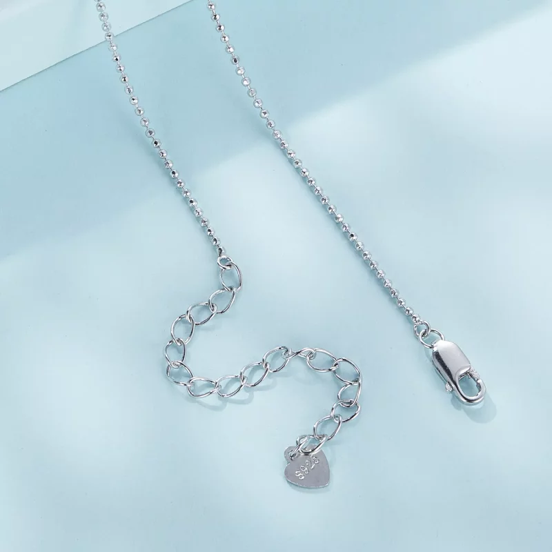 (afbeelding voor) Pandora Stijl Flash Kralen Ketting - Basis Halsketting - SCA027 - Bekijken 6