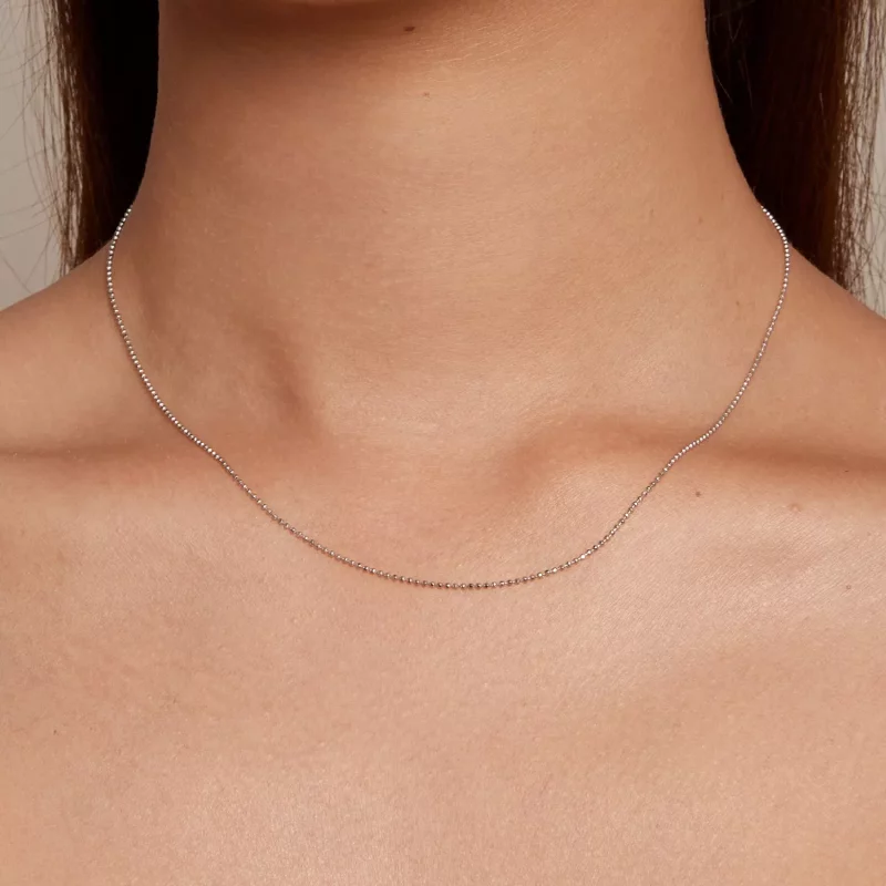 (afbeelding voor) Pandora Stijl Flash Kralen Ketting - Basis Halsketting - SCA027 - Bekijken 8