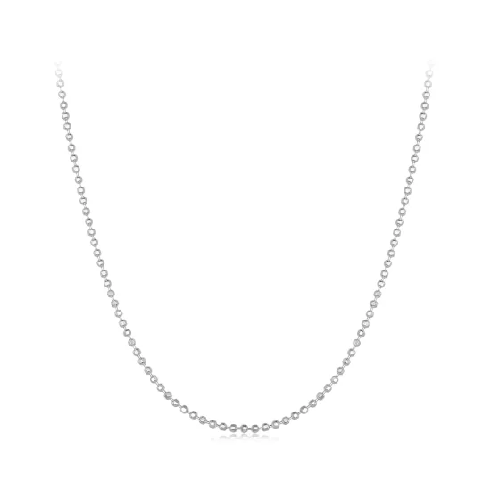 (afbeelding voor) Pandora Stijl Flash Kralen Ketting - Basis Halsketting - SCA027