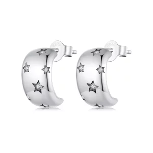 Pandora Stijl Flash Ster Oorknopjes - BSE884 (afbeelding voor) Pandora Stijl Flash Ster Oorknopjes - BSE884