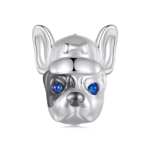 Pandora stijl Franse Bulldog bedel - SCC2588 (afbeelding voor) Pandora stijl Franse Bulldog bedel - SCC2588