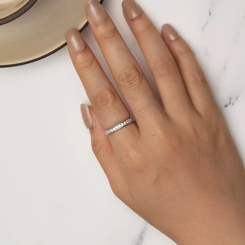 (afbeelding voor) Pandora Stijl Glanzende Ring - BSR462 - Bekijken 5