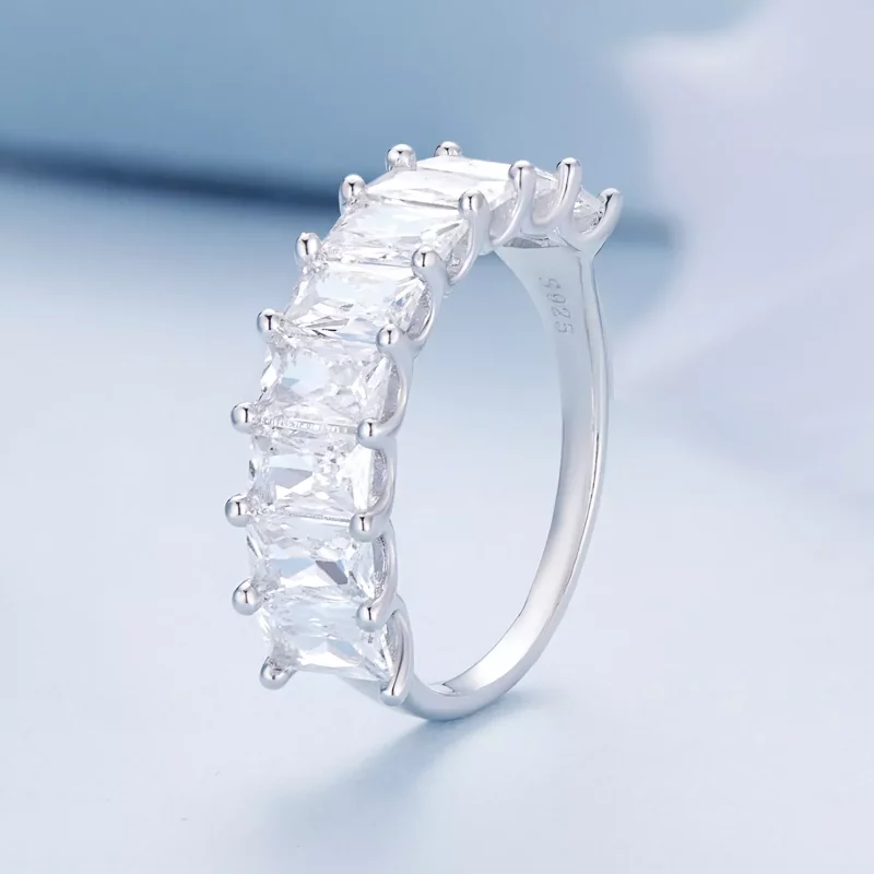 (afbeelding voor) Pandora Stijl Glanzende Zirkoon Ring - BSR409 - Bekijken 2
