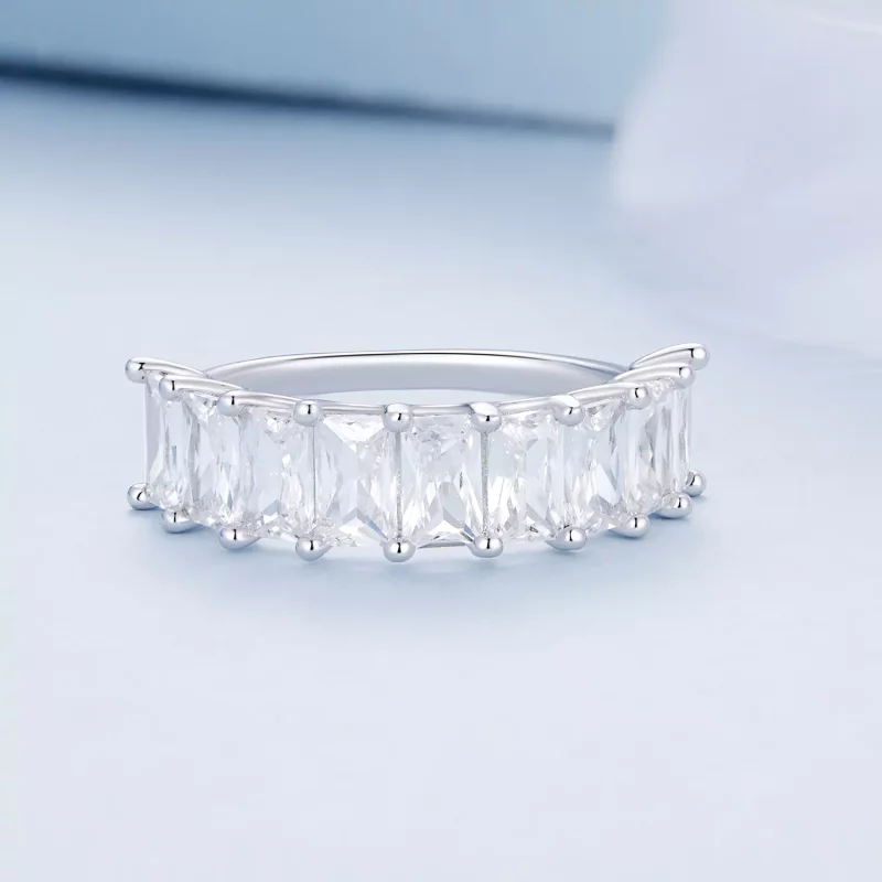 (afbeelding voor) Pandora Stijl Glanzende Zirkoon Ring - BSR409 - Bekijken 3