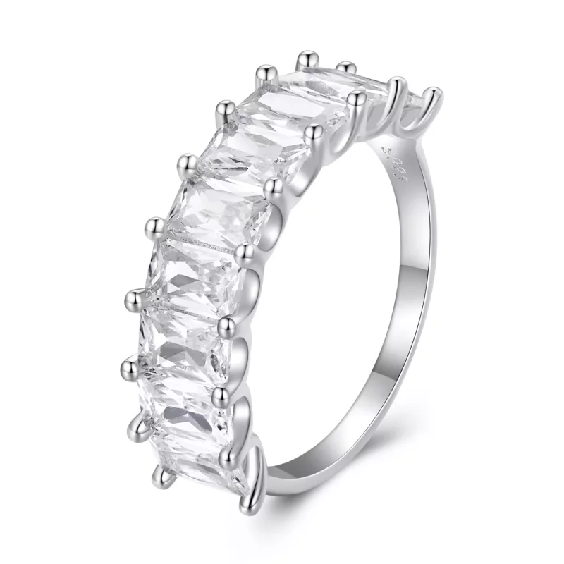 (afbeelding voor) Pandora Stijl Glanzende Zirkoon Ring - BSR409 - Bekijken 8