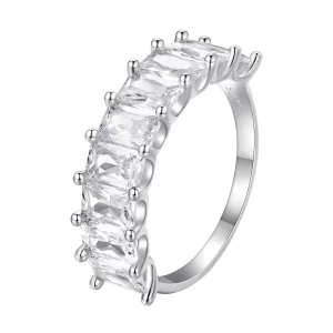 Pandora Stijl Glanzende Zirkoon Ring - BSR409 (afbeelding voor) Pandora Stijl Glanzende Zirkoon Ring - BSR409