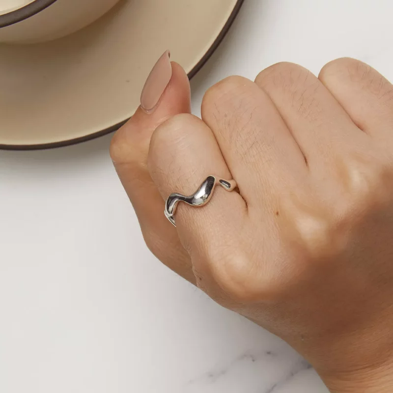 (afbeelding voor) Pandora Stijl Golf Ring - SCR954 - Bekijken 6