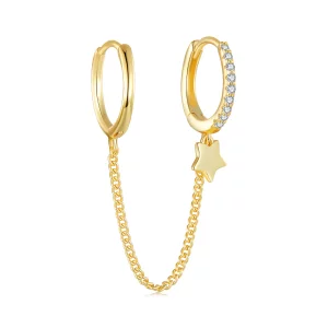 Pandora Stijl Gouden Astropath Veilige Ketting - SCE914-B (afbeelding voor) Pandora Stijl Gouden Astropath Veilige Ketting - SCE914-B