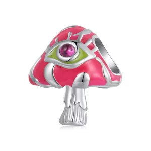 Pandora Stijl Hallucinogene Paddenstoelen Bedel - SCC2532 (afbeelding voor) Pandora Stijl Hallucinogene Paddenstoelen Bedel - SCC2532