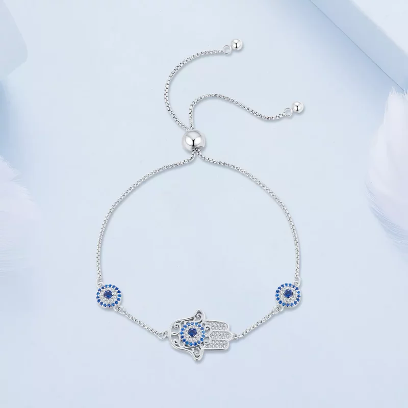(afbeelding voor) Pandora Stijl Hand van Fatima Armband - BSB140 - Bekijken 2