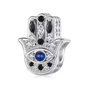 (afbeelding voor) Pandora-stijl Hand van Fatima-bedel - SCC2522