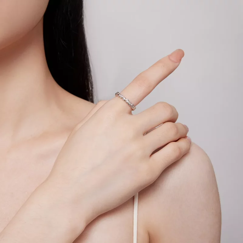 (afbeelding voor) Pandora Stijl Harten Ring - BSR421 - Bekijken 5