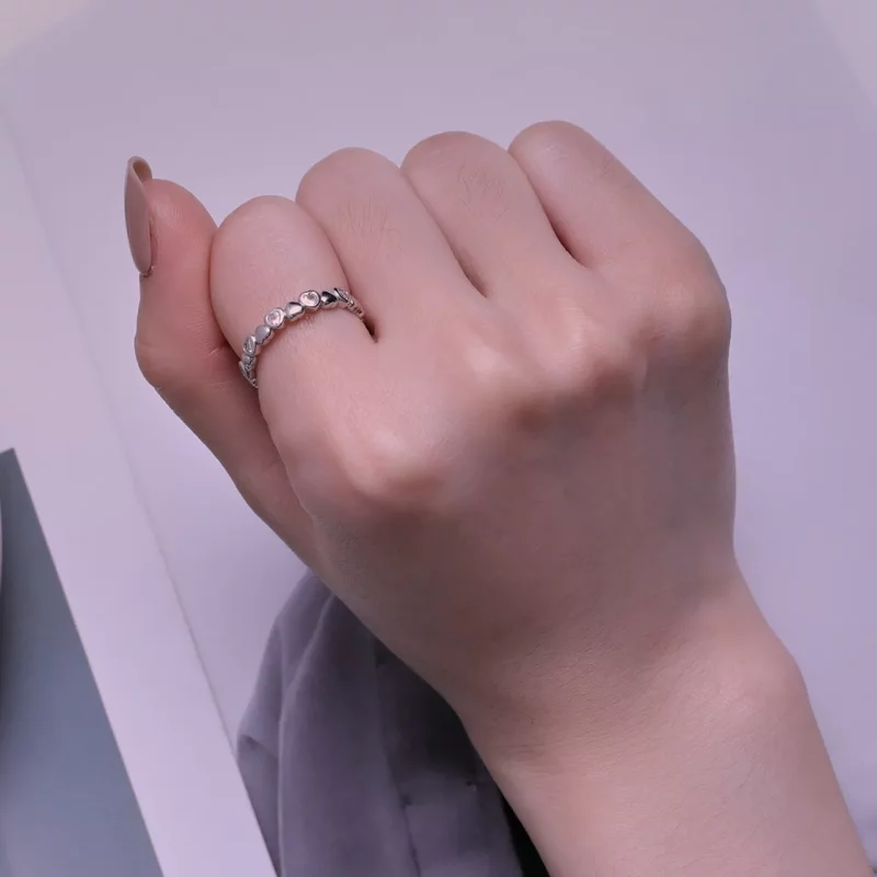 (afbeelding voor) Pandora Stijl Harten Ring - BSR421 - Bekijken 6