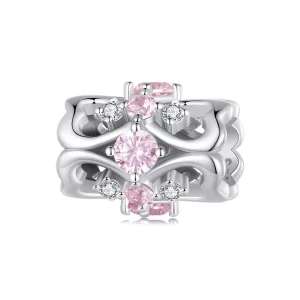 (afbeelding voor) Pandora-stijl Hartvormige Charme met Smalle Taille - BSC924