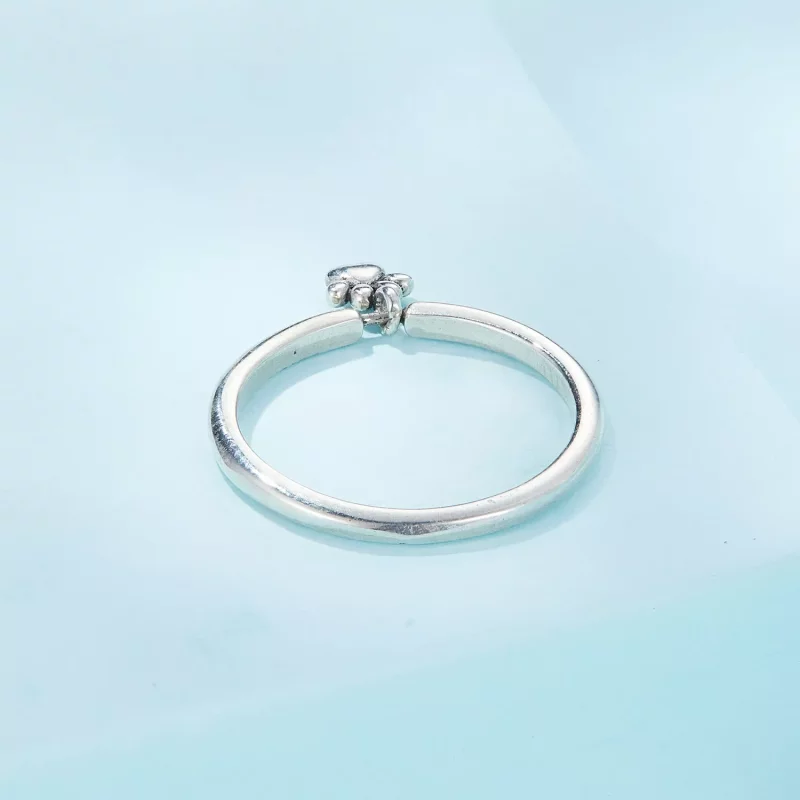 (afbeelding voor) Pandora Stijl Hondenpoot Ring - SCR892 - Bekijken 4